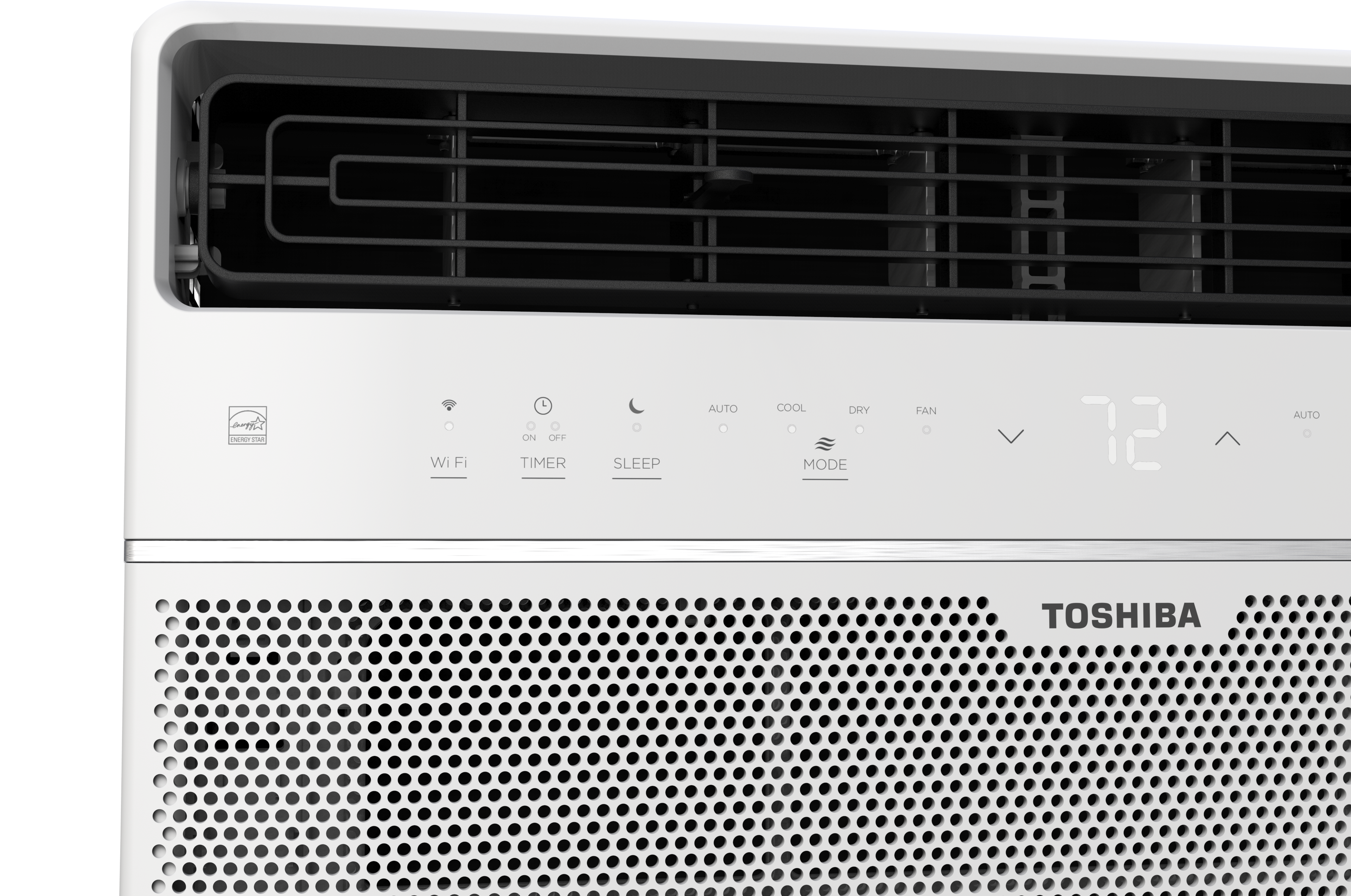 8,000 Btu 115 Volt Smart Wi Fi Window Air Conditioner - Mesh (3840x2686), Png Download