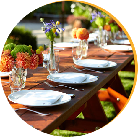 Events - Kitchen & Dining Room Table (471x471), Png Download
