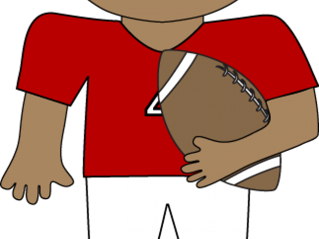 Football Players Clipart - Football Kid Clip Art (640x480), Png Download