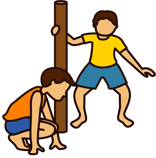 Footballer Clipart Khokho - Clip Art (545x554), Png Download