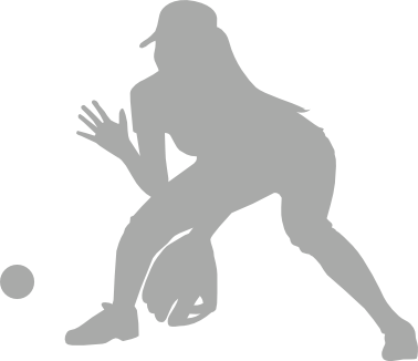 Softball Girl Clipart Png Picture Black And White Download - Free Softball Participation Certificates (378x326), Png Download