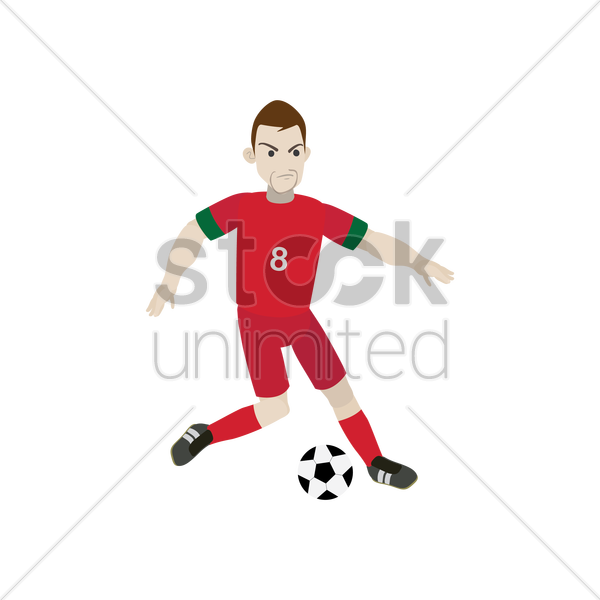 Football Player Clipart Football Player Goal - Clip Art (600x600), Png Download