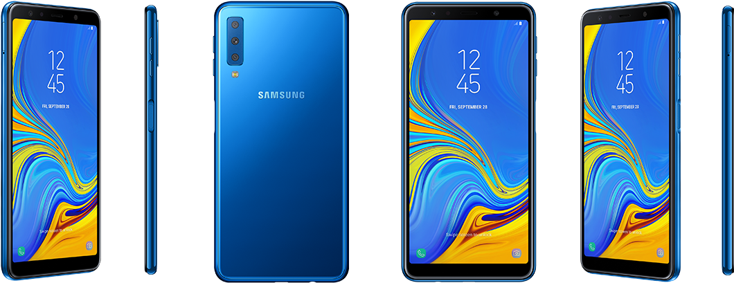 Samsung Galaxy A7 - Galaxy A7 (1111x410), Png Download