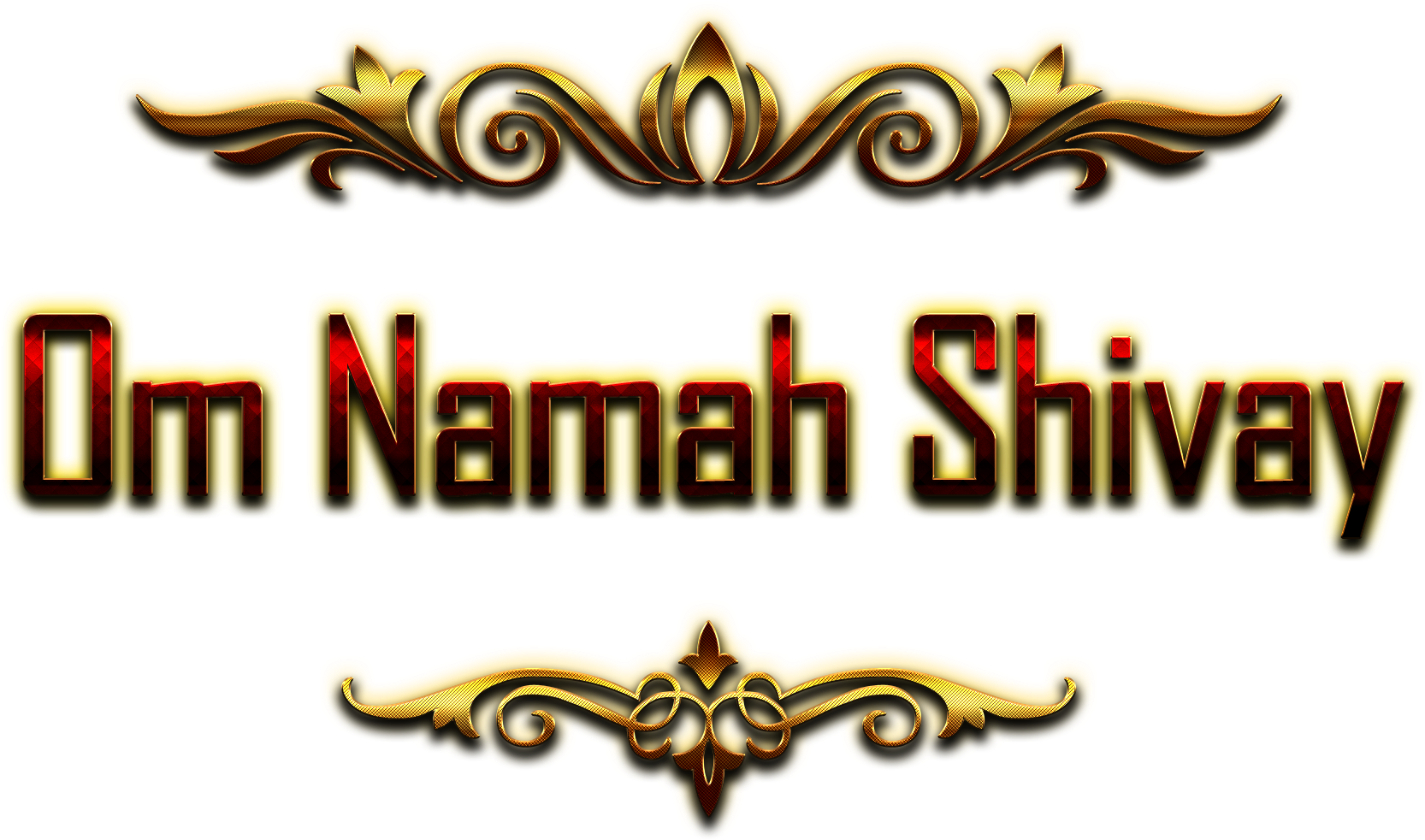 Om Namah Shivay Png - Harsh Name (1920x1200), Png Download