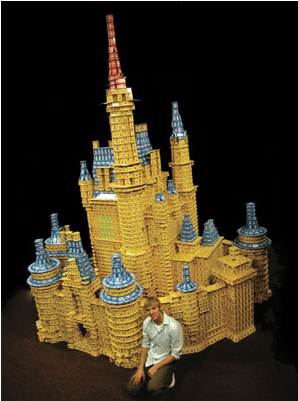 Guinness World Record - Bryan Berg Card Stacker (515x400), Png Download