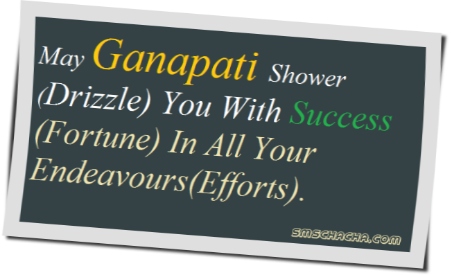 Ganesh Chaturthi Status Whatsapp And Facebook - Auto Transport (652x397), Png Download