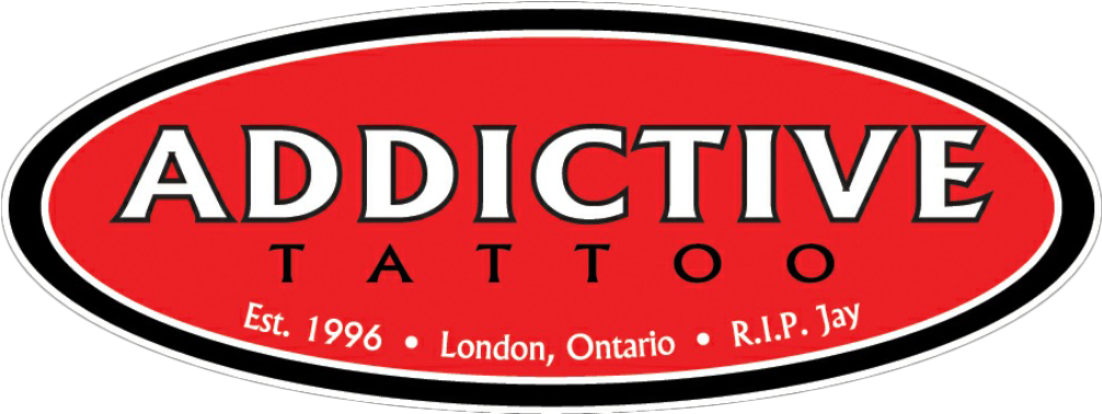 Welcome To Addictive Tattoo - Lucky's Ice Cream Bar And Grill (1176x468), Png Download
