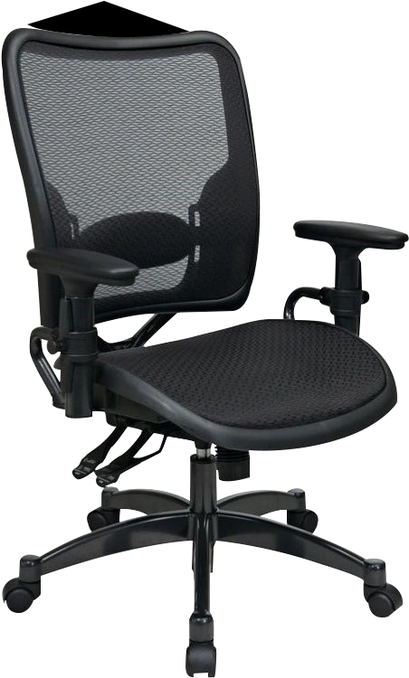 62 Series Ergonomics Airgrid Seat And Back Office Chair - Ergonomic Chair (798x798), Png Download