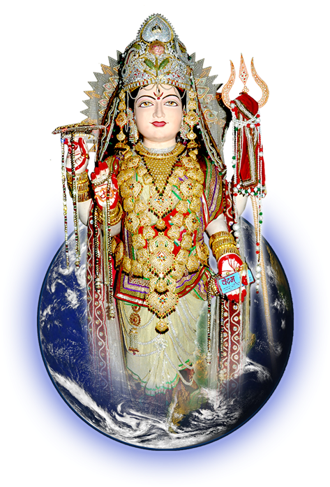 Planet Earth 9" Round Mouse-pad (480x700), Png Download