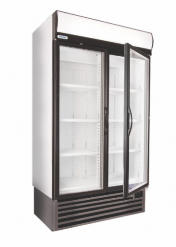Single Glass Door Upright Freezer - Door (500x500), Png Download