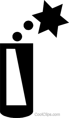 Fire Cracker Royalty Free Vector Clip Art Illustration - Illustration (284x480), Png Download