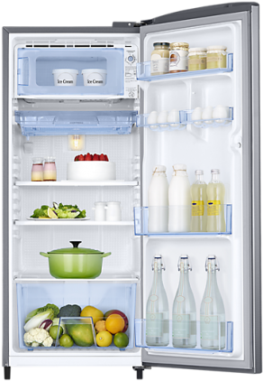 Photo Gallery - Samsung Refrigerator One Door (650x650), Png Download