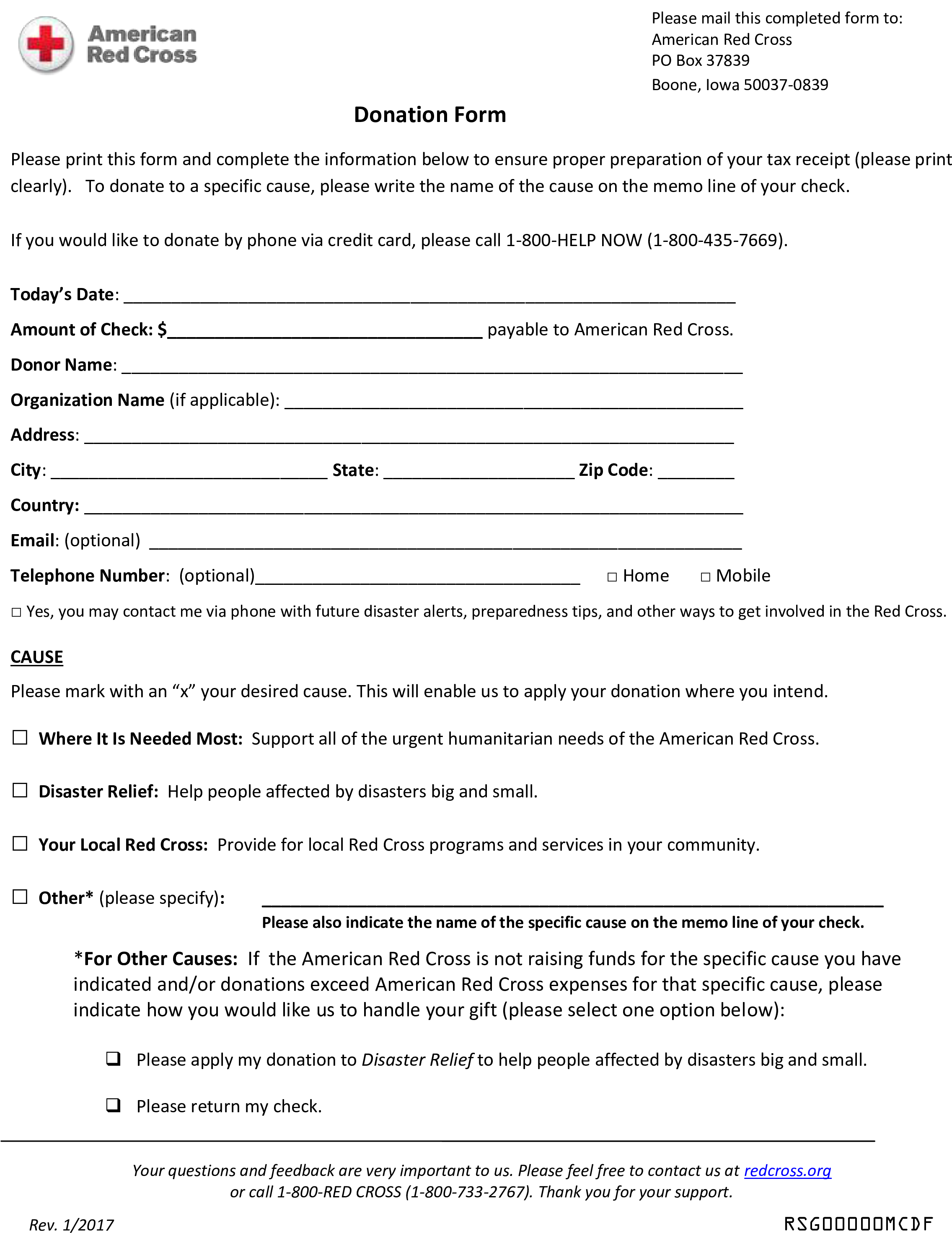 Cell Phone Clip - American Red Cross (2550x3300), Png Download