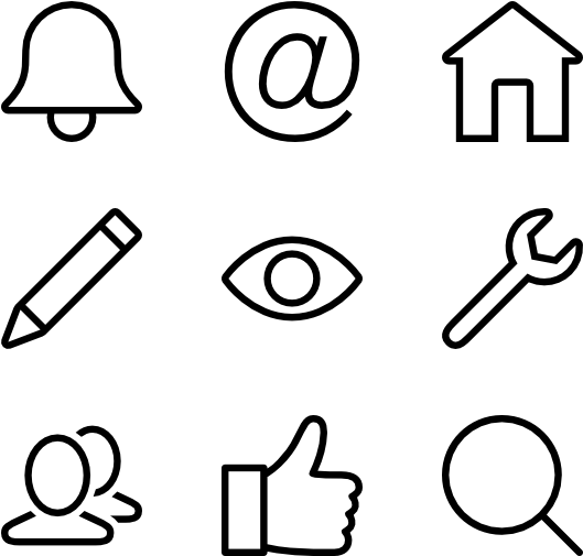 Web Icons - Icon Assets (600x564), Png Download