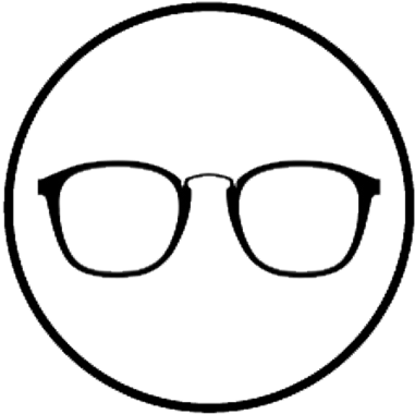 Menu Specs Collective - Drawing Of Specs (410x396), Png Download