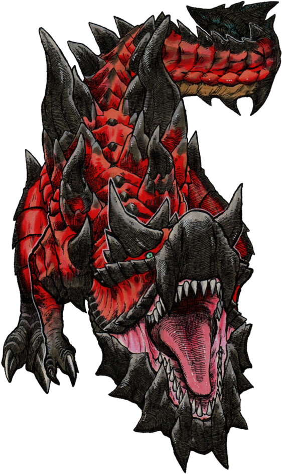 Mhx Dinovaldo By Jawazcript Monster Hunter 3rd, Demon - Monster Hunter (600x956), Png Download