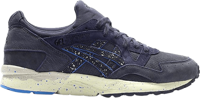 Gel Lyte 5 'indian Ink' - Shoe (850x419), Png Download