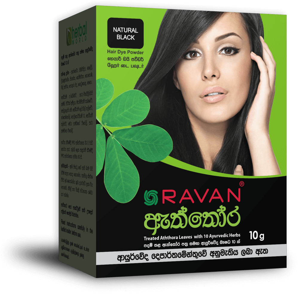 Ravan Aththora Ayurvedic Hair Dye - Hair Dye Sri Lanka (1000x1000), Png Download