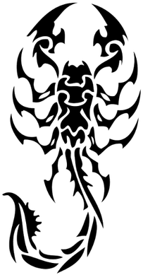 Free Download Scorpion Tattoo - Tattoo With No Background (400x400), Png Download