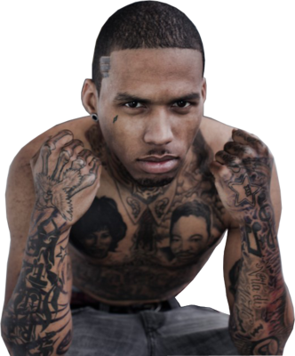 Kid Ink Tattoos - Kid Ink (332x400), Png Download