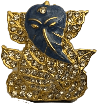 Ganapati Car Idol - Statue (600x490), Png Download