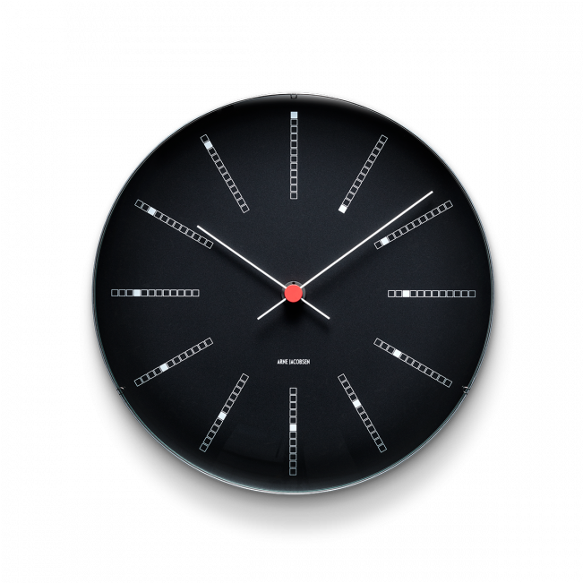 Bankers 29 Cm - Arne Jacobsen Bankers Clock (650x812), Png Download