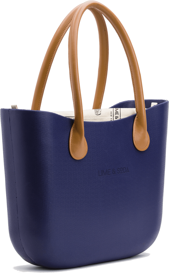 Lime & Soda Royal Blue Handbag - Modern Handbags For Ladies (1015x1464), Png Download