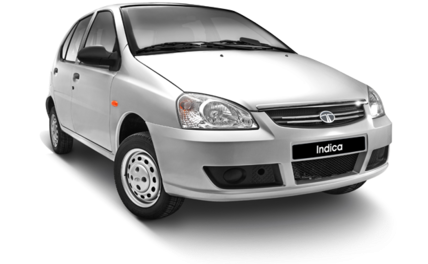 Tata Indica Car Rental - Tata Indica V2 Png (500x275), Png Download