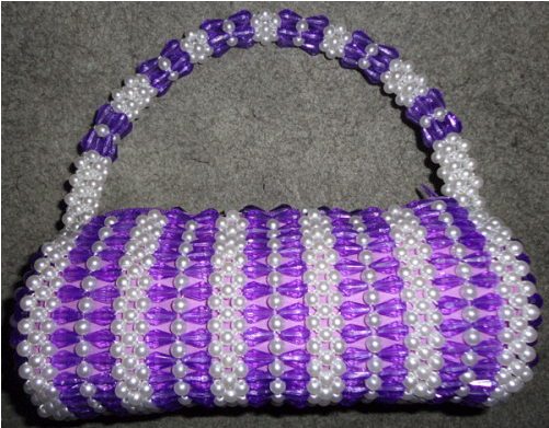 Crystal Ladies Purse - Crystal Bag (500x539), Png Download