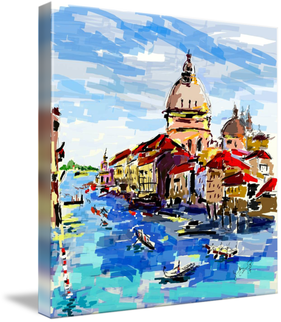 Go To Image - Venice (566x650), Png Download