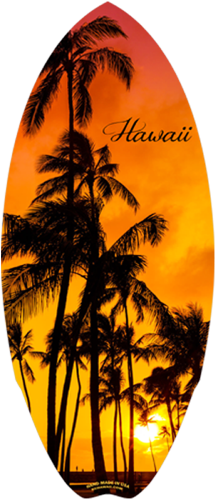 Hawaiian Surfboard Png (500x500), Png Download