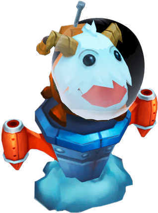 Astronaut Poro Ward - League Of Legends Poro Ward (460x550), Png Download