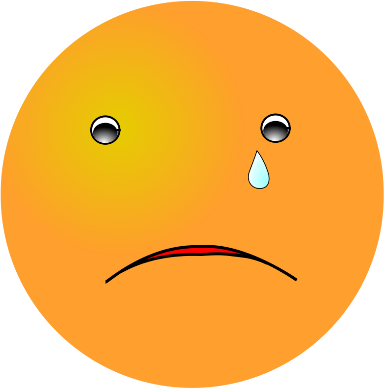 Cartoon Crying Face - Bounce Back (800x800), Png Download