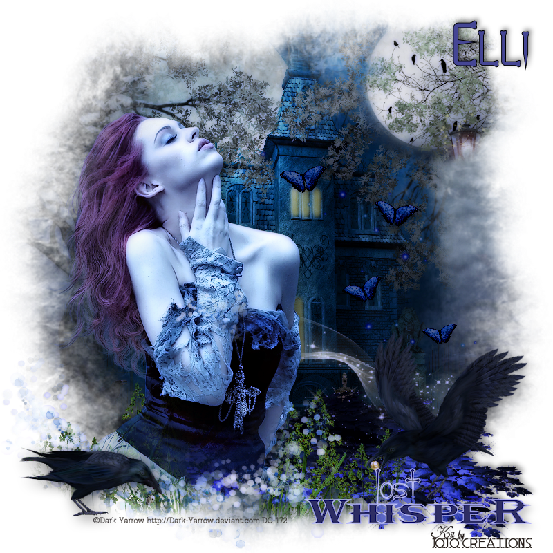 For Jojo Creations~ With The Awesome Kit"kendas Lost - Painting (800x800), Png Download