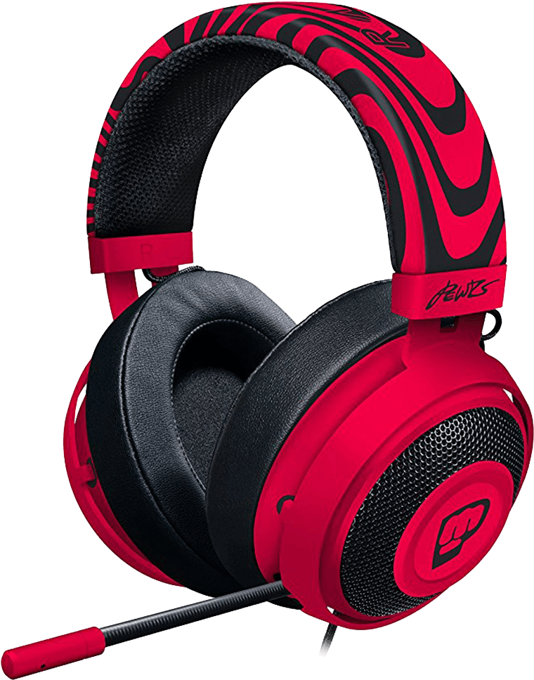 Razer Kraken Pro V2 Gaming Headset - Razer Pewdiepie (1000x1000), Png Download