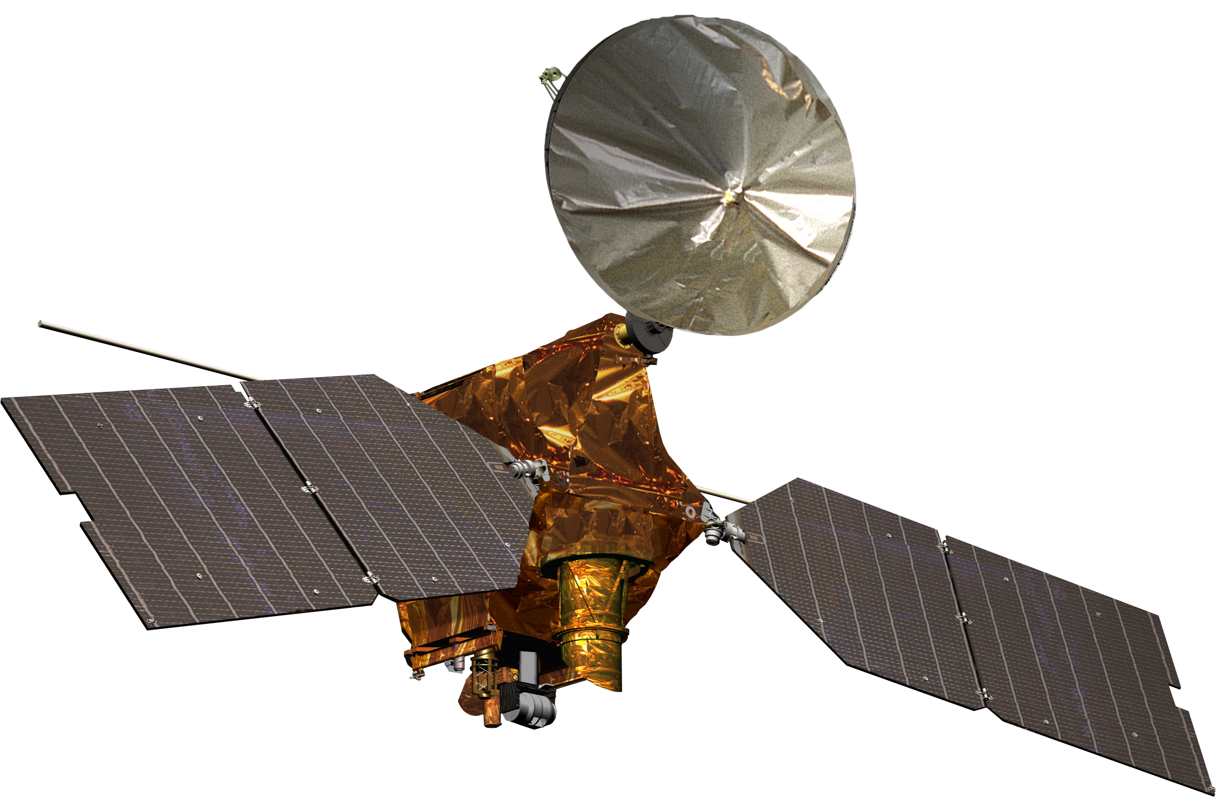Mars Reconnaissance Orbiter Spacecraft Model - Mars Reconnaissance Orbiter (2500x1700), Png Download