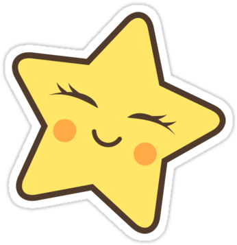 Kawaii Png - Kawaii Star Png (375x360), Png Download