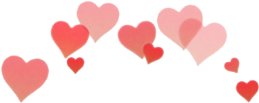 1000 Images About Overlays👀 On We Heart It - Red Hearts Png (500x317), Png Download