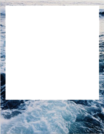 Report Abuse - Polaroid Frame Png Sea (359x460), Png Download