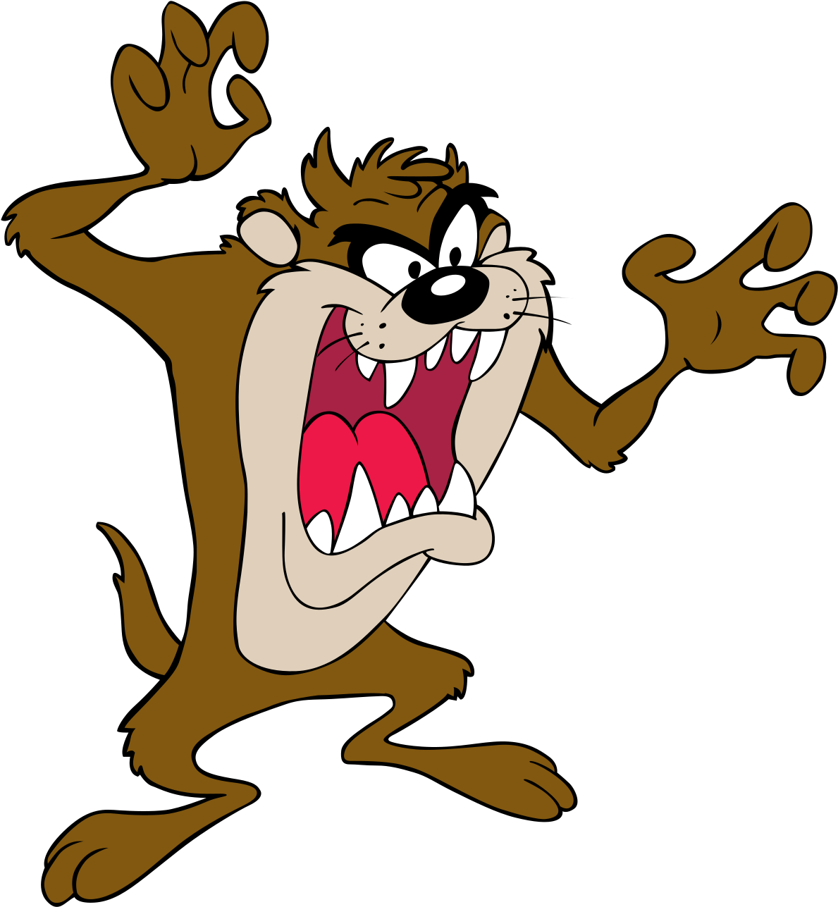 Tasmanian Devil - Tasmanian Devil Looney Tunes Png (911x1024), Png Download