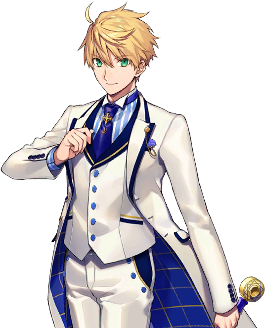 Arthur White Rose - Fate Arthur Pendragon Suit (800x670), Png Download