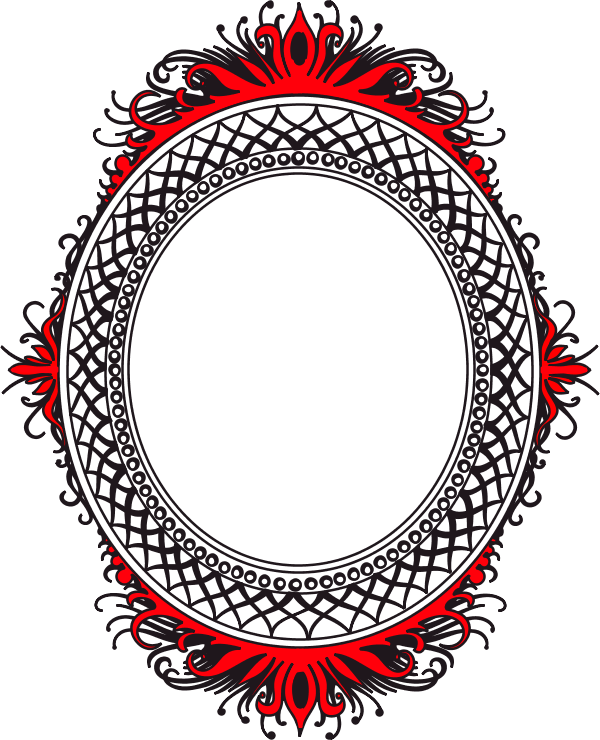 Free Icons Png - Mirror Photo Frames Download (486x600), Png Download