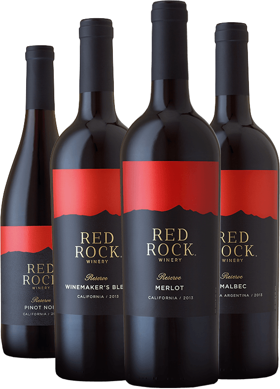 Red Rock Winery - Red Rock Wine (568x790), Png Download