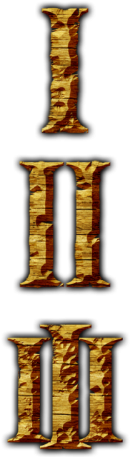 Awesome Old Roman Numerals, Roman Numerals, Old, Stone - Portable Network Graphics (640x640), Png Download