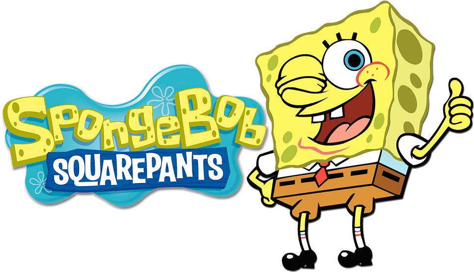 Spongebob Squarepants Image - Spongebob Squarepants Name Logo (1000x562), Png Download