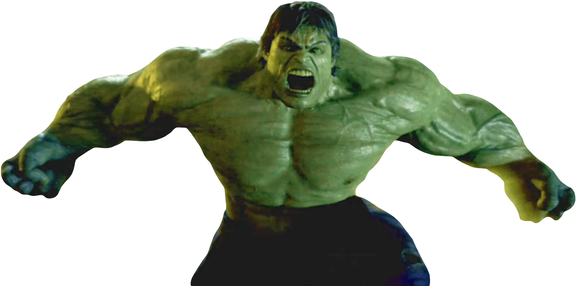 Clipart Resolution 2000 993 Incredible Hulk 2008 Png - Incredible Hulk 2008 Png (2000x993), Png Download