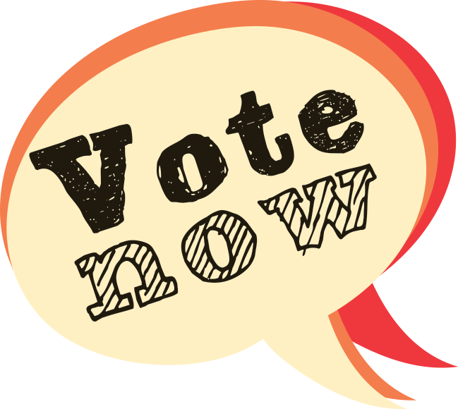 Campaign Poll Images Thumbnails - Vote Now Png (649x580), Png Download