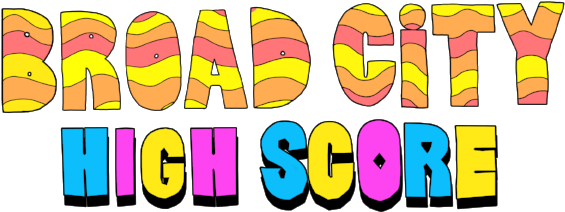 Bc Logo Large - Broad City - High Score (600x235), Png Download