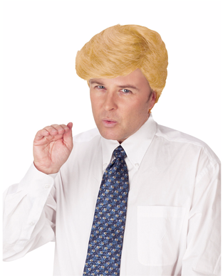 Funworld Comb Over Candidate Costume Wig Adult Men (620x387), Png Download
