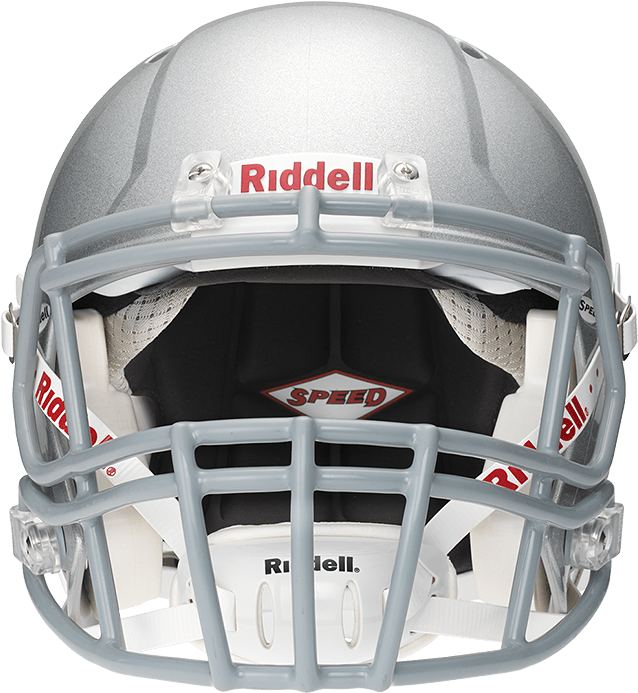 Football Maker Riddell Now - Front Facing Football Helmet (900x812), Png Download